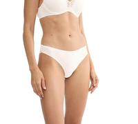 Tai-Slip TRIUMPH "Body Make-Up Illusion Lace", Damen, Gr. 42, ecru weiß, Microtouch, Obermaterial: 80% Polyamid, 20% Elasthan, körpernah, Unterhosen, florale Stretch-Spitze, hoher Beinausschnitt, weic