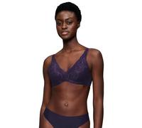 Triumph - Gefütterter Bügel-BH - Eggplant 75E - Body Make-up Illusion Lace - Unterwäsche für Frauen