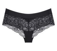 Slip TRIUMPH "Body Make-Up Illusion Lace Shorty" Gr. 40, schwarz (black) Damen Unterhosen (69241362-40) black