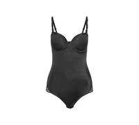 Triumph Shaping-Body Modern Finesse BSWP, mit atmungsaktiven Spacer-Cups und Formbügel 80, Cup D schwarz Damen Taillenformer Shapewear Damenwäsche 80, Cup D schwarz