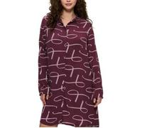 Nachthemd TRIUMPH "Boyfriend Fit NDW 02" Gr. 42, N-Gr, red, light combination Damen Kleider (73749940-42) red, light combination