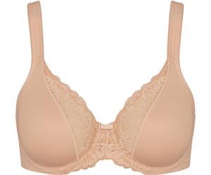 Triumph Bra molded Modern Lace+Cotton W neutral beige - 85F