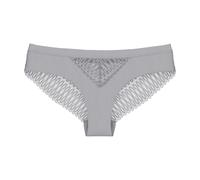 Triumph Brasilslip Aura Spotlight T Microtouch Spitze Damen Grau Gr. 38