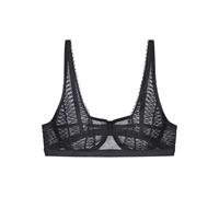 Bügel-BH TRIUMPH "Aura Spotlight T W02", Damen, Gr. 85, Cup G, schwarz, Spitze, Spitze, Obermaterial: 85% Polyamid, 15% Elasthan, unifarben, modisch, BHs, moderne Grafikspitze (40234806-85) schwarz