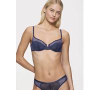 Bügel-BH TRIUMPH "Delightful Spotlight W" Gr. 85, Cup E, blau (dark blue) Damen BHs (75451038-85) dark blue
