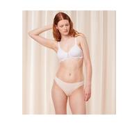 T-Shirt-BH TRIUMPH "Modern Lace+Cotton WP EX" Gr. 75, Cup E, weiß (white) Damen BHs (14802659-75) white