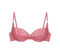 Balconette-BH TRIUMPH "That Night In Vegas", Damen, Gr. 80, Cup C, wild rose, Mesh, Obermaterial: 83% Polyamid, 17% Elasthan, BHs Balconette-BH, Komfort-Bügel, Spitze, Mesh (56369144-80) wild rose