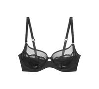 Bügel-BH TRIUMPH "Love in Lace W", Damen, Gr. 70, Cup G, schwarz, Spitze, Obermaterial: 56% Polyamid, 24% Elasthan, 20% Polyester, BHs Bügel-BH, Stretch-Spitze (55278317-70) schwarz