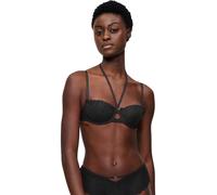 Balconette-BH TRIUMPH "That Night In Vegas", Damen, Gr. 85, Cup A, schwarz, Mesh, Obermaterial: 47% Polyester, 43% Polyamid, 10% Elasthan, BHs Balconette-BH, Komfort-Bügel, abnehmbare Träger, weich, S