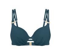 Triumph Summer Twist WP 01, Bikini Top Damen, Blau (Secret Lagoon), 36