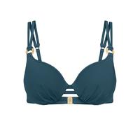 Triumph Summer Twist WP 01, Bikini Top Damen, Blau (Secret Lagoon), 38