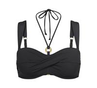 Triumph Bustier-Bikini-Top Damen schwarz, 42D