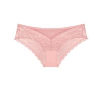 Hipster TRIUMPH "Comfort Allure", Damen, Gr. 36, strawberry cream, Microtouch, Obermaterial: 55% Polyamid, 35% Polyester, 10% Elasthan, Unterhosen, mit floraler Stretch-Spitze, elastisch, Mesh-Einsätz