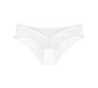 Triumph Hipster Comfort Allure Damen Microtouch mit floraler Stretch-Spitze & Mesh weiß Gr. 40