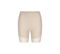 Lange Unterhose TRIUMPH "Comfort Contour", Damen, Gr. XL, beige, Microtouch, Obermaterial: 56% Polyamid, 44% Elasthan, körpernah, Unterhosen Lange Unterhose, formende Spitze, leichter Shape-Effekt, el