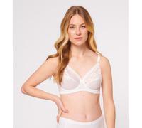 Triumph Compliment Damen Miederwaren BH kurz Mittelträger mit Bügel weiß - 80G