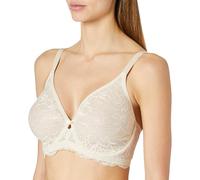 Bügel-BH TRIUMPH "Amourette Charm", Damen, Gr. 75, Cup E, beige (creamy dream), Spitze, Obermaterial: 74% Polyamid, 26% Elasthan, BHs Bügel-BH, elegante Stretch-Spitze, weich, Cups leicht gefüttert (6