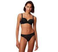 Triumph Damen String Amourette semitransparentes Design Schwarz Größe 44