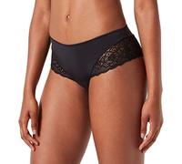 Hipster TRIUMPH "Amourette Spotlight X", Damen, Gr. 40, schwarz, Microtouch, Obermaterial: 79% Polyamid, 21% Elasthan, unifarben, körpernah, Unterhosen, florale Spitzendetails, gewellte Abschlüsse (52