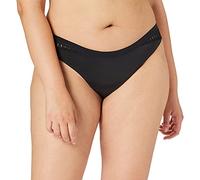 Triumph Damen Aura Spotlight High Leg String Hipster, SCHWARZ, 36
