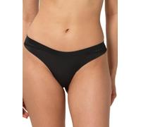 Triumph Damen Aura Spotlight High Leg String Hipster, SCHWARZ, 36