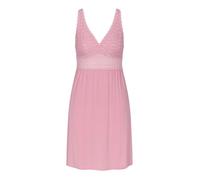 Nachthemd TRIUMPH "Aura Spotlight NDK 03 X", Damen, Gr. 36, N-Gr, rosa (sunrose pink), Single Jersey, Obermaterial: 94% Modal, 6% Elasthan. Spitze: 89% Polyamid, 11% Elasthan, unifarben, bequem kurz,