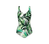 Triumph Damen Badeanzug Red Label Summer Palm | Wattierter Einteiler ohne Bügel