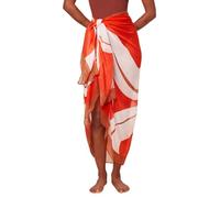 Triumph Damen Beach MyWear Pareo pt Swimwear Cover up, ORANGE - Light Combination, One