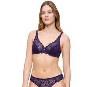 Triumph Damen BH Amourette W, mit Bügel, ohne Polsterung, Verstellbare Träger, 70B, Royal Purple