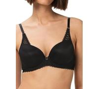 Triumph Bügel-BH Aura Spotlight Damen mit Halbschale und Einlage Schwarz 70E