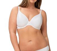 Triumph Body Make-Up Damen Miederwaren BH kurz Mittelträger mit Bügel weiß 75B