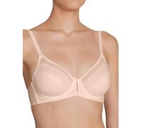 Triumph Damen BH Cotton Beauty N, ohne Bügel, ohne Polsterung, Verstellbare Träger, 100C, Teint