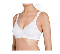 Triumph Damen BH Elegant Cotton N, ohne Bügel, ohne Polsterung, Verstellbare Träger, 85B, Weiß