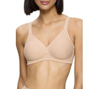 Triumph Damen BH Modern Soft+Cotton N, ohne Bügel, ohne Polsterung, Verstellbare Träger, 90C, Neutral Beige