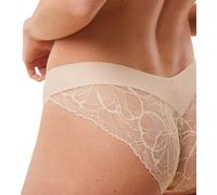 Triumph Slip Body Make-Up Illusion Lace Highleg Tai Damen Microtouch Spitze unifarben Nude Beige 40