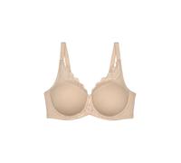 Minimizer-BH TRIUMPH "Amourette W01", Damen, Gr. 95, Cup H, beige, Spitze, Obermaterial: 68% Polyamid, 32% Elasthan, BHs Minimizer-BH, verkleinert die Brust optisch um eine Cup-Größe (75959215-95) bei