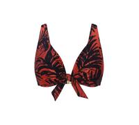 Triumph Damen Bügel-Bikinioberteil Red Label Summer Palm | Bügel-Bikinioberteil mit tiefem Ausschnitt