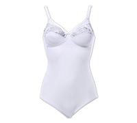Triumph Damen Bügelloser Formender Body Modern Posy BS, Gr. 80D, Weiß (White 03)