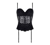 Triumph Damen Bügelloser Korsage Opulent Essence Corsage , Gr. 70D, Schwarz (BLACK 04)