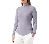 Triumph Damen Climate Control Lsl Top Turtle Neck Pyjamaoberteil, Dark Grey Melange, 42 EU