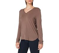 Triumph Damen Climate Control SS19 TOP 02 LSL Pyjamaoberteil, Cafe Latte, 36