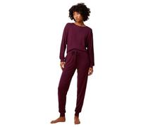 Triumph Damen Cozy Comfort Cozy Trouser, DEEP Burgundy, 36
