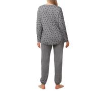 Triumph Damen Endless Comfort Pk Lsl Pajama Set, Dark Grey Melange, 42 EU
