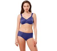 Bügel-BH TRIUMPH "Essential Minimizer T W X" Gr. 75, Cup D, cool water Damen BHs (30279140-75) cool water