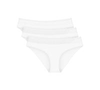Triumph Damen Feel of Modal Tai 3p Briefs, Weiß, S EU