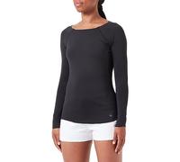 Triumph Damen Flex Smart Lsl Ex 01 Pajama Top, Schwarz, S EU