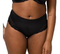 Triumph Maxislip Ladyform Soft Microtouch mit Spitze Damen Schwarz Gr. 48