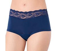 Triumph Damen Lovely Micro Short, Blau (Deep Water 6722), Gr. 32 (Herstellergröße: X-Small)