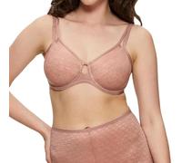 Triumph Damen Minimizer-BH Signature Sheer W01 EX, mit Bügel, ohne Polsterung, Verstellbare Träger, 80E, Toasted Almond