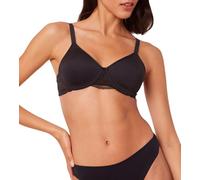 Triumph Damen Modern Lace+Cotton WP EX Bra, SCHWARZ, 85C